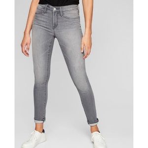 Athleta Sculptek Skinny Jean Grey Wash Size 4